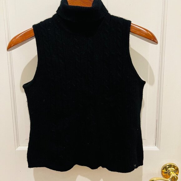 Vintagef Rafaella Angora Rabbit Hair Lambswool Women Sweater Vest Hand Knitted - Picture 4 of 6